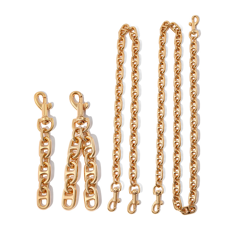 Women's Bag Short Strap Swinger Underarm Bag Decorative Chain Strip SP-21 for GU Chi Saddle Bag with Chain Single Buy