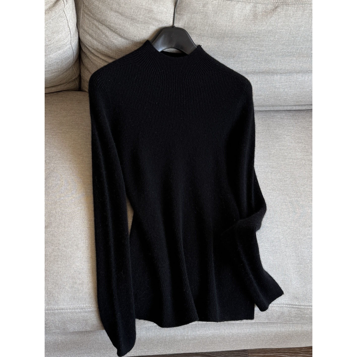2025 Winter New Cashmere Ribbed Knit Sweater Half-Turtleneck Sweater Cashmere Sweater Wholesale H02Ds26013