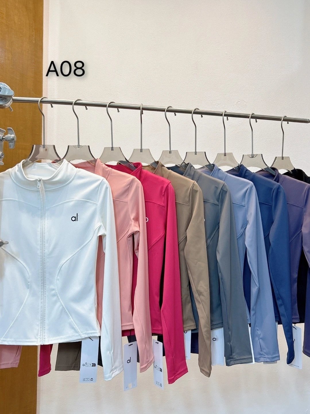 a*l*o Zip Women Spring Slim Fit Quick Dry Jacket Sport Top