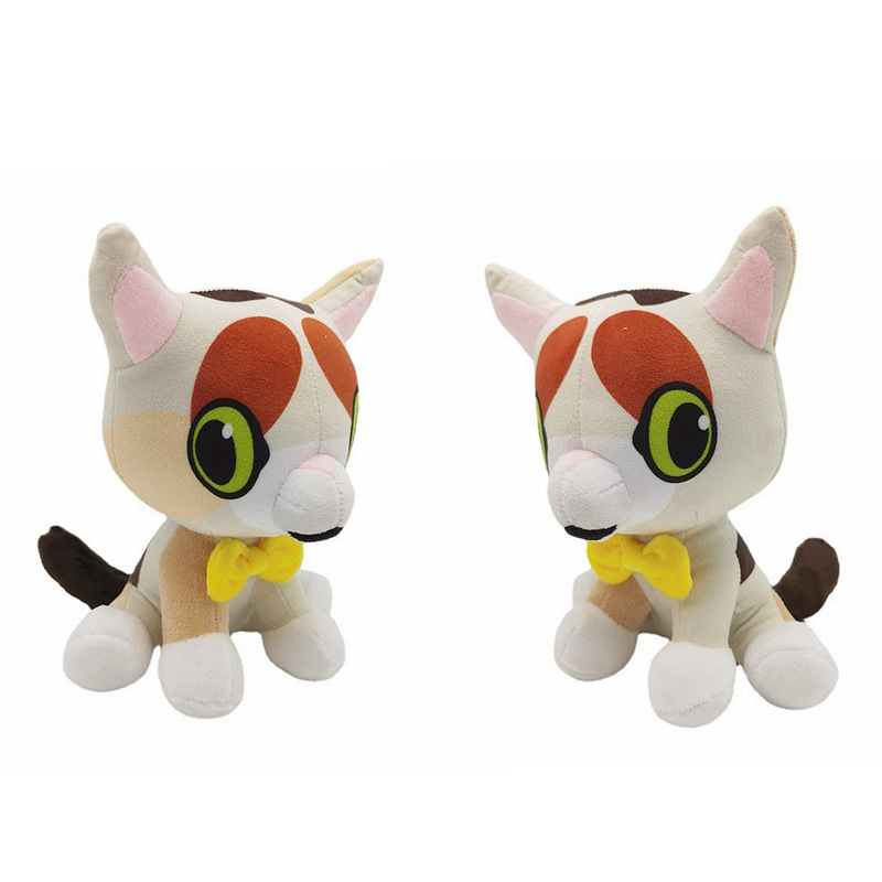 Cross-border spot spleens the cat doll Big Eye cat plush toy children doll wholesale