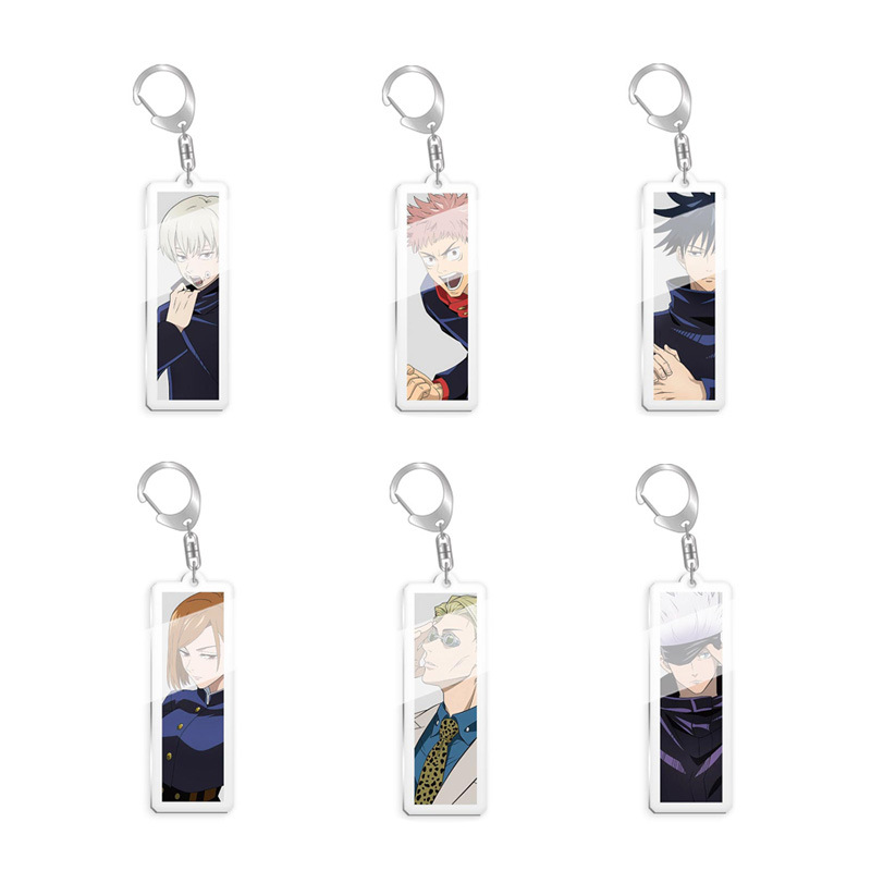 Spell Back to War Surrounding Keychain Five Wu Xia Youjie Yi Bone Worry Tai Su Nuo Cartoon Cartoon Schoolbag Pendant