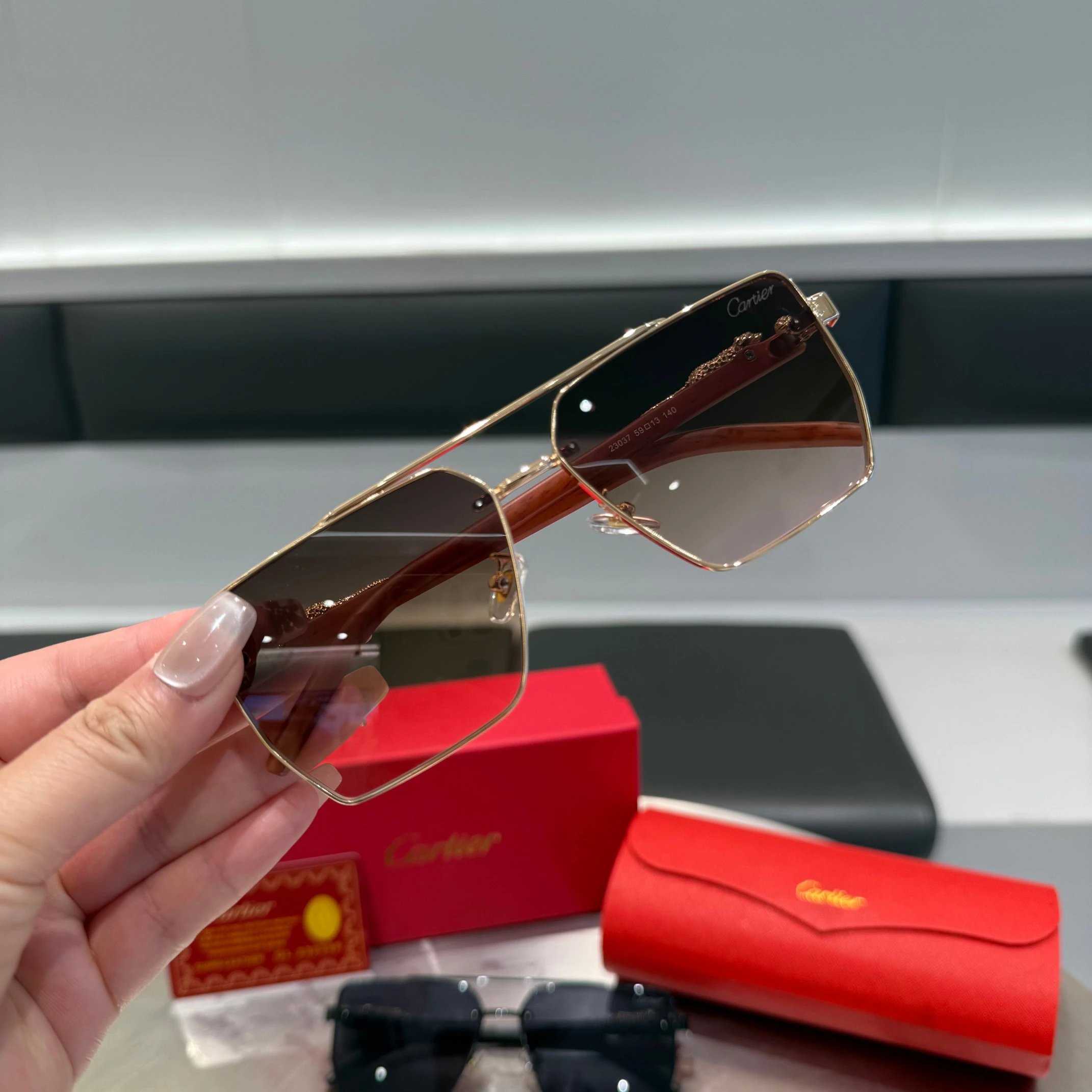 Cartier Sunglasses Zdjęcie QC z WEIDIAN na Qualit.ly