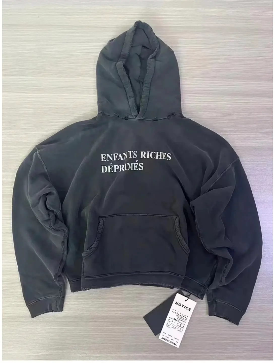 Enfants Riches Deprimes Grey Hoodie