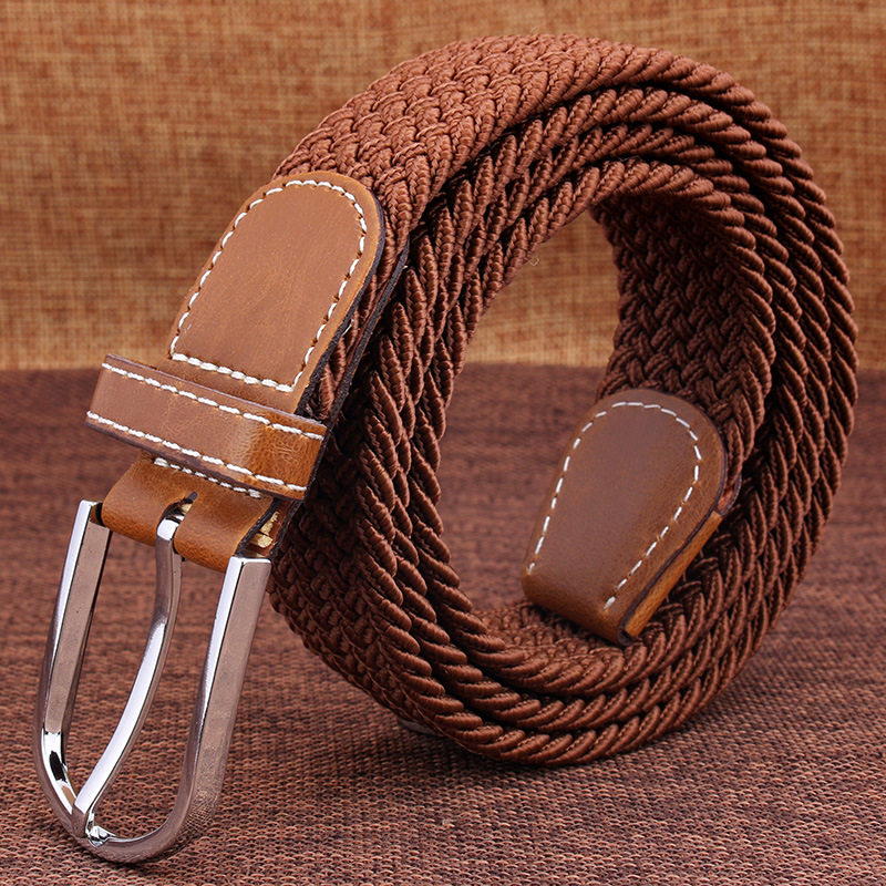 belt men women couple belts Canvas belt Stretch woven canvas QC-foto från TAOBAO på Qualit.ly