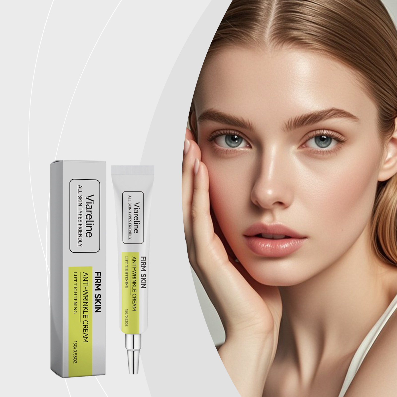 Viareline Retinol Care Cream Gentle, Moisturizing, and Skin-Friendly Cream with a Lightweight and Refreshing Texture