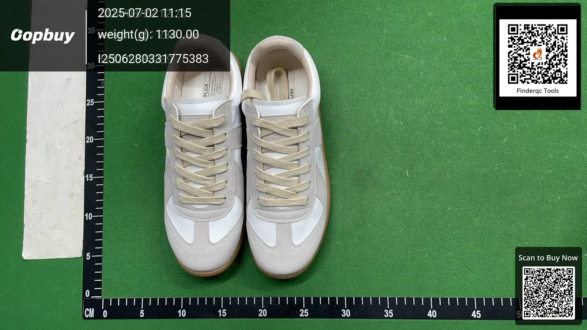 Maison Margiela Replica Grey White