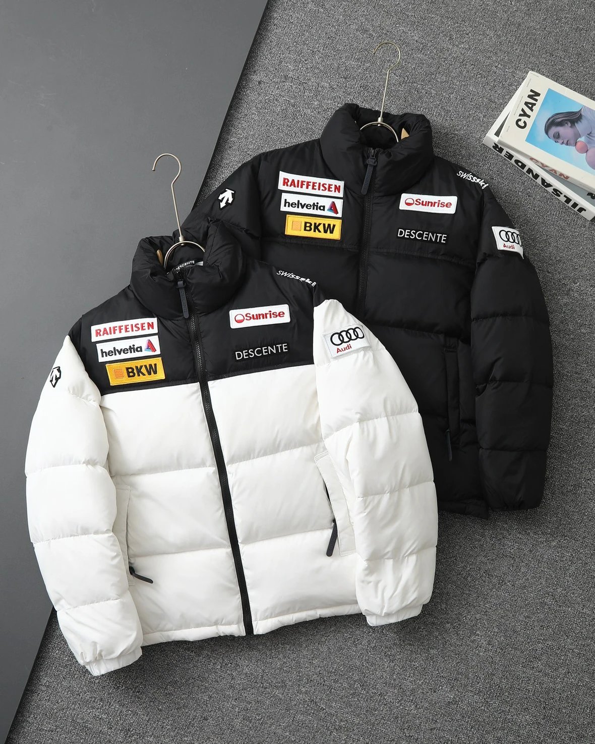 DESCENTE/迪桑特SKI STYLE瑞士国家滑雪队联名羽绒服
