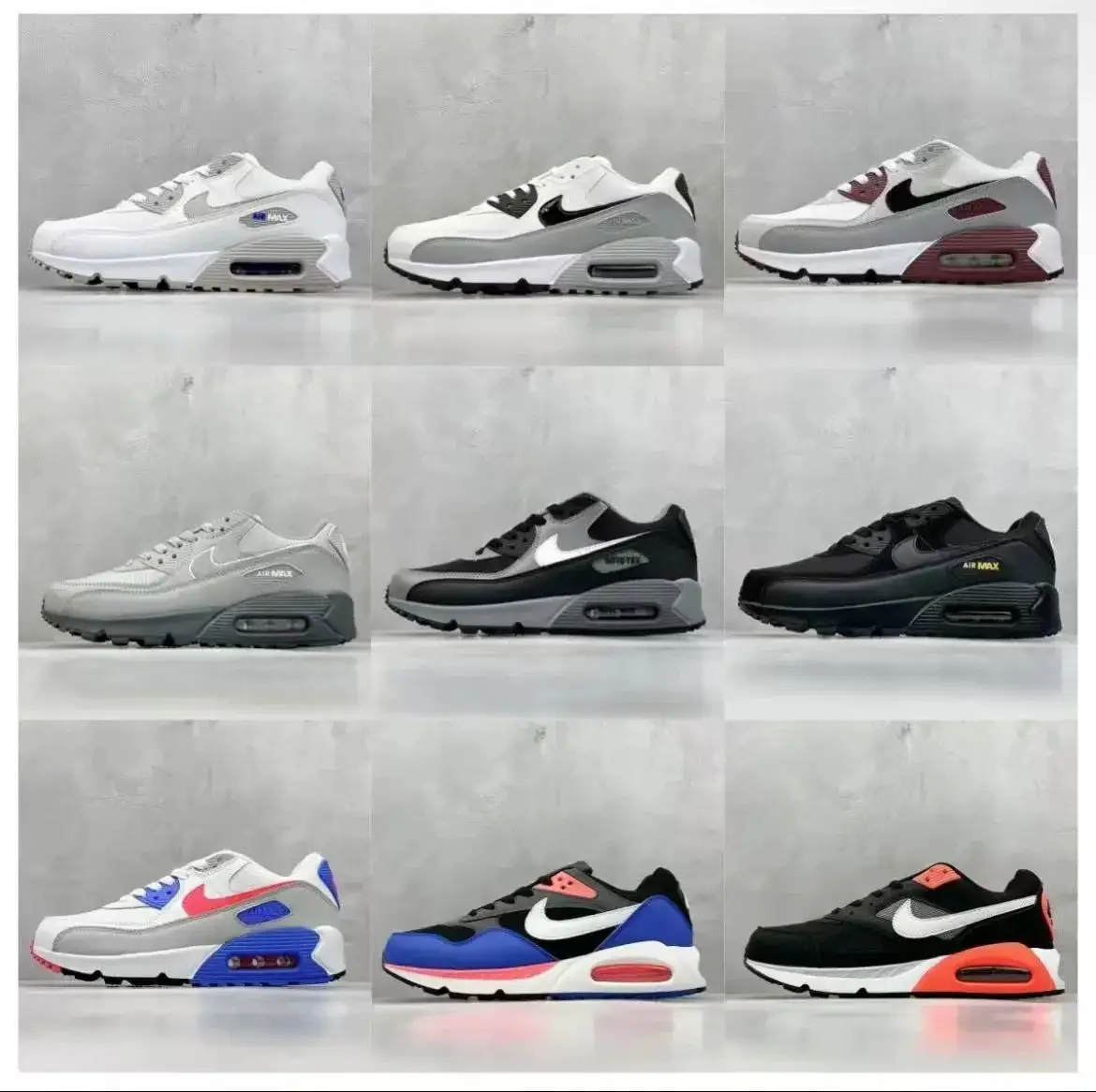 Kn air cushion shoes AR MX 90 For more styles, contact WhatsApp+85244126288