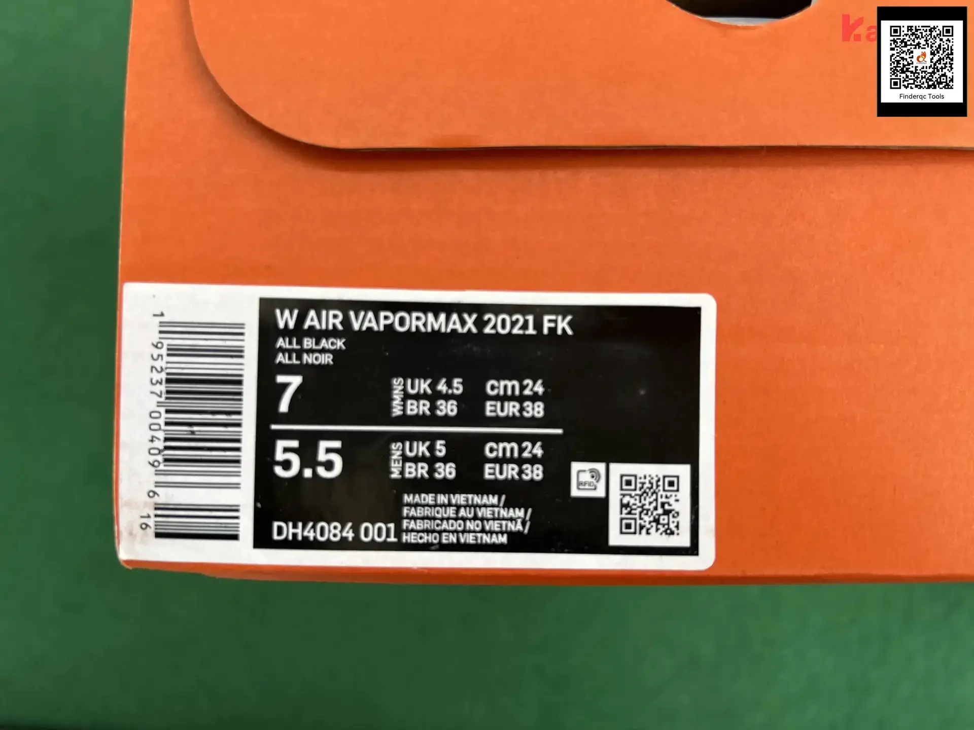 Putian Pure Original Vapormax Flyknit2021 Air Cushion Men's and Women's Running Shoes Multicolor Optional DH4084-001