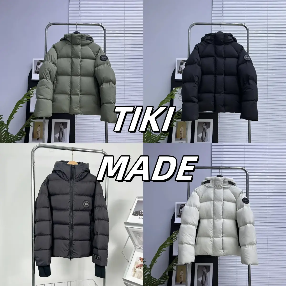 【DF MADE】Canada 加拿大 欧阳娜娜连帽羽绒服