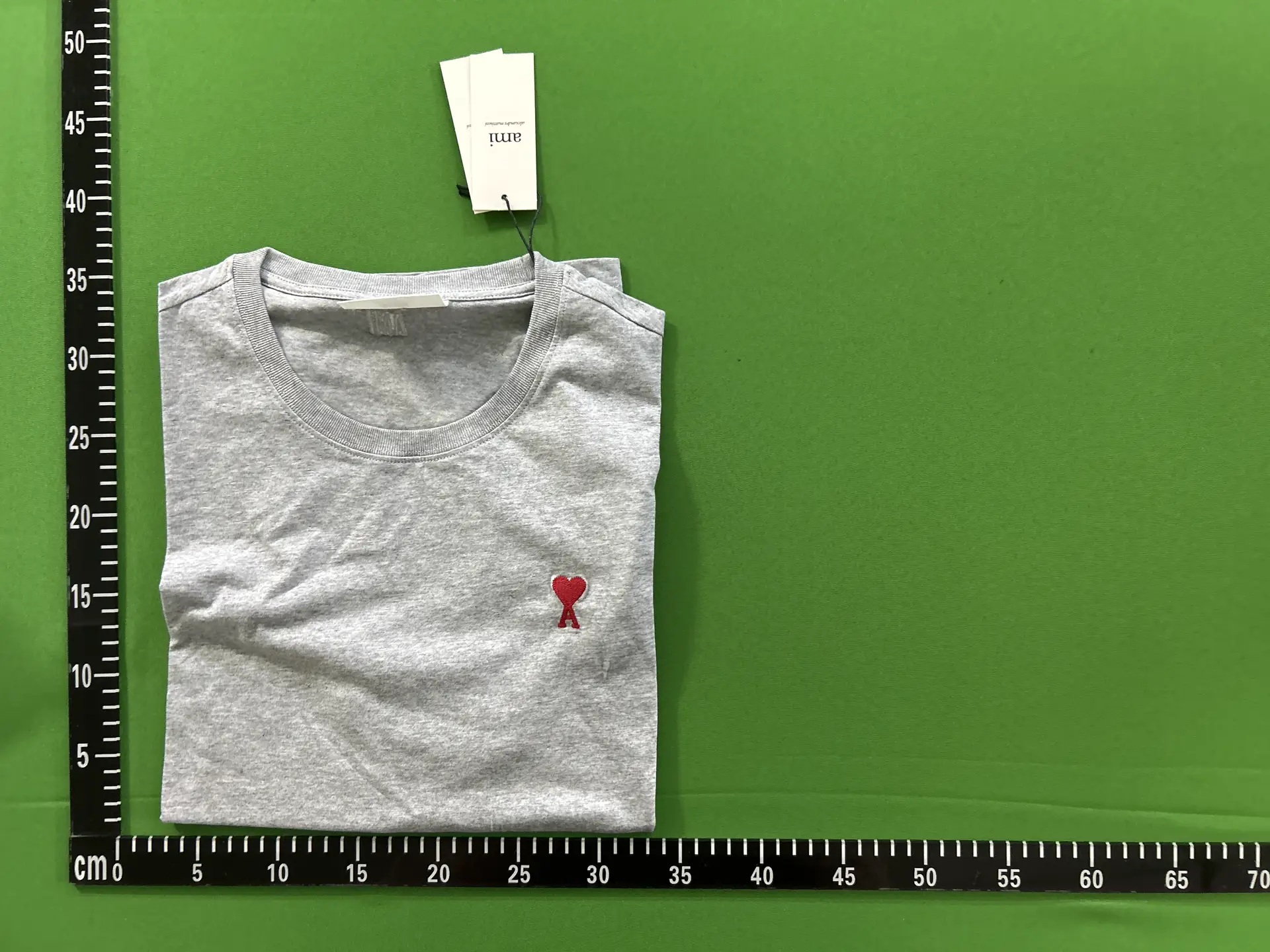 Ami Paris Ami de Coeur T-Shirt Grey
