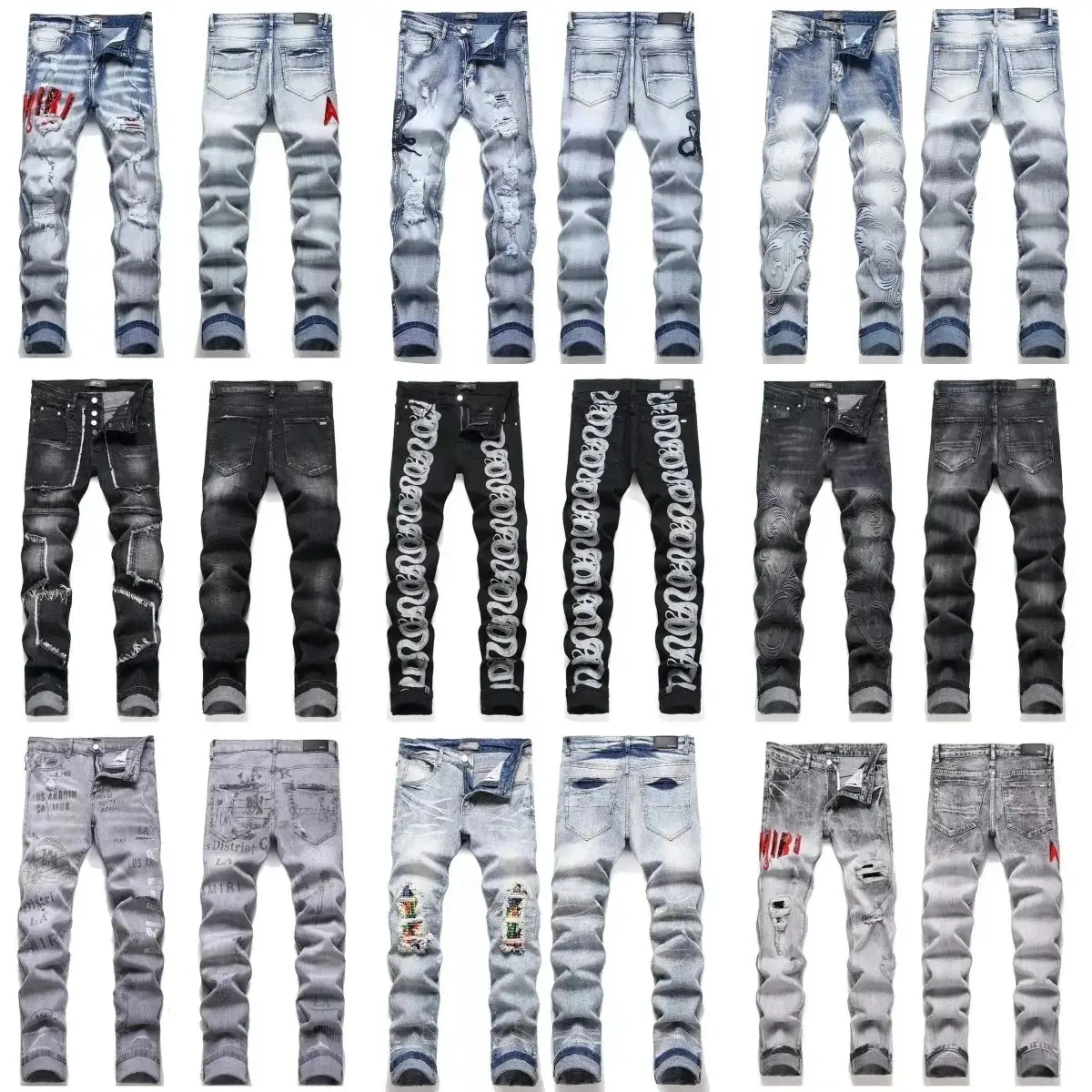 Jj06 trendy high-quality personalized jeans