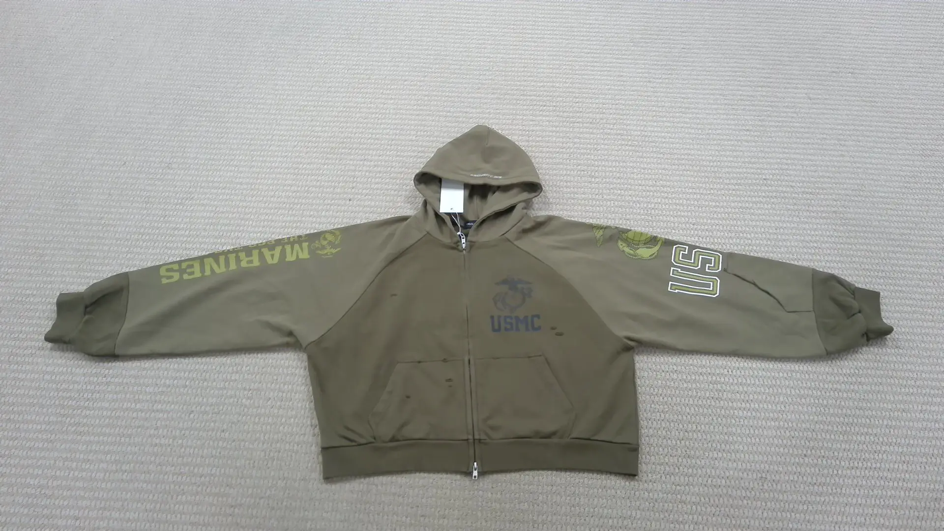 USMC Marines hooded sweatshirt
