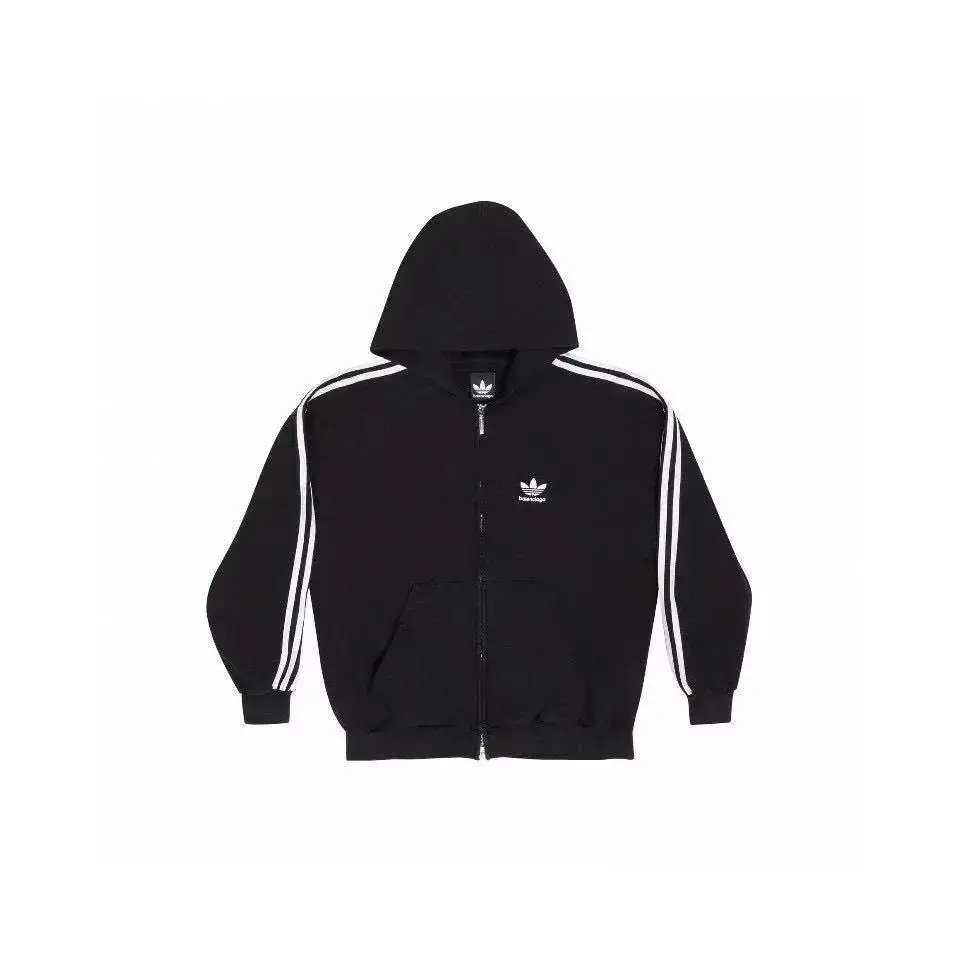 Adidas x Balenciaga Zip Hoodie Black