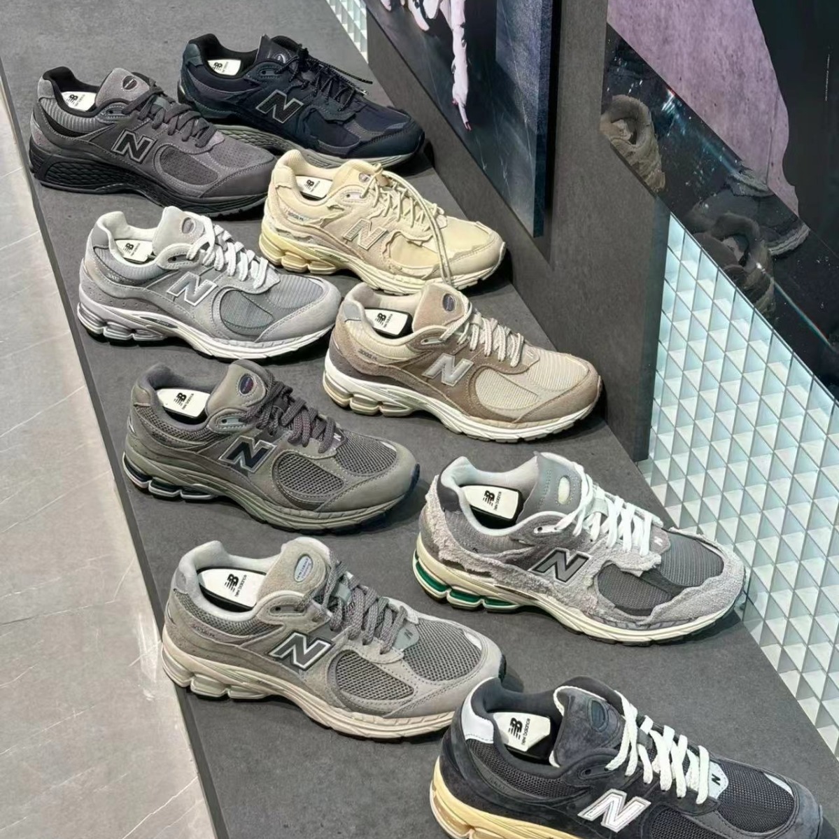 Putian Chunyuan Lang New Bailenwei nb2002rc Men's and Women's Shoes Running Shoes Casual Retro sneaker Thick Sole Dad