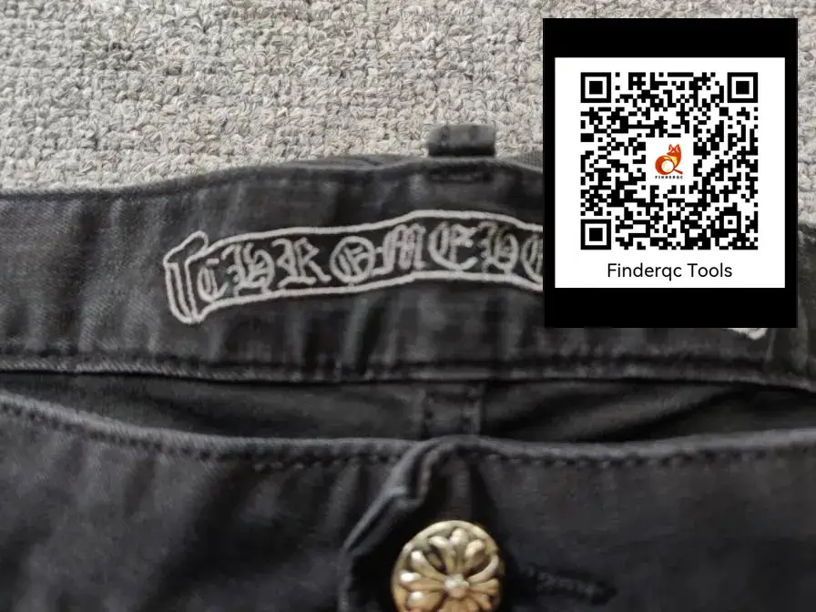 Chrome Hearts Black Jeans