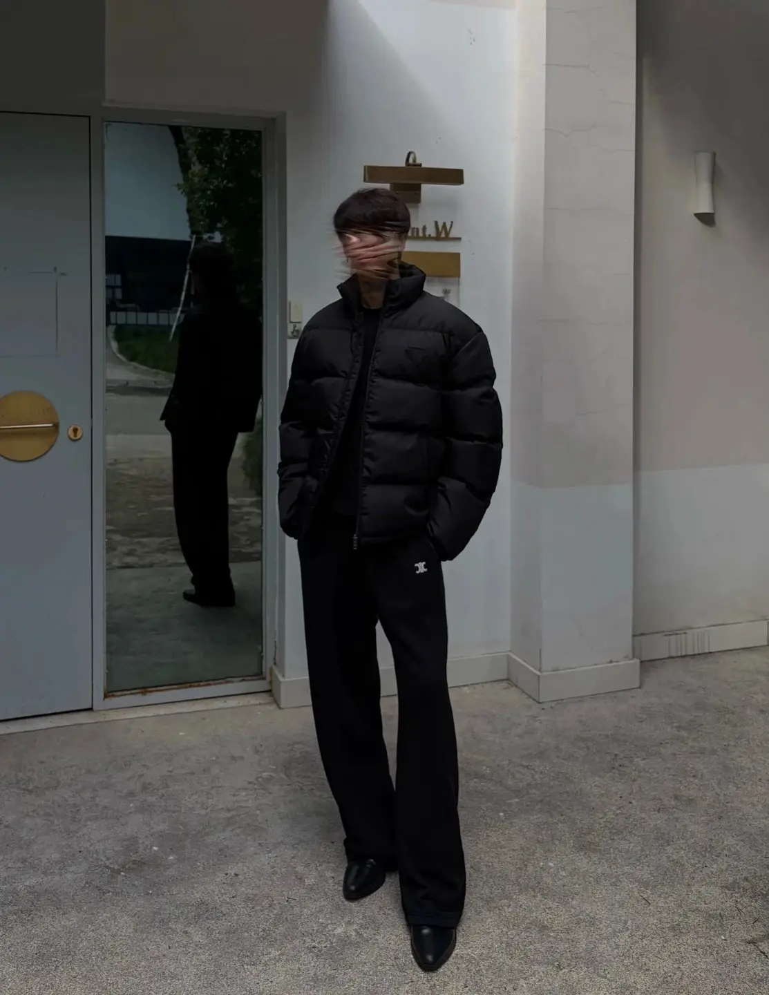 福利新品! Pra25FW三角标拉链棉服外套/原版开发/高密度尼龙材质