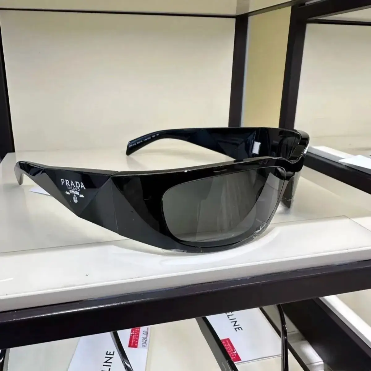 P family hair band sunglasses spr A14 Europe and the United States connected sunglasses sunglasses sunglasses new retro the same UV riding