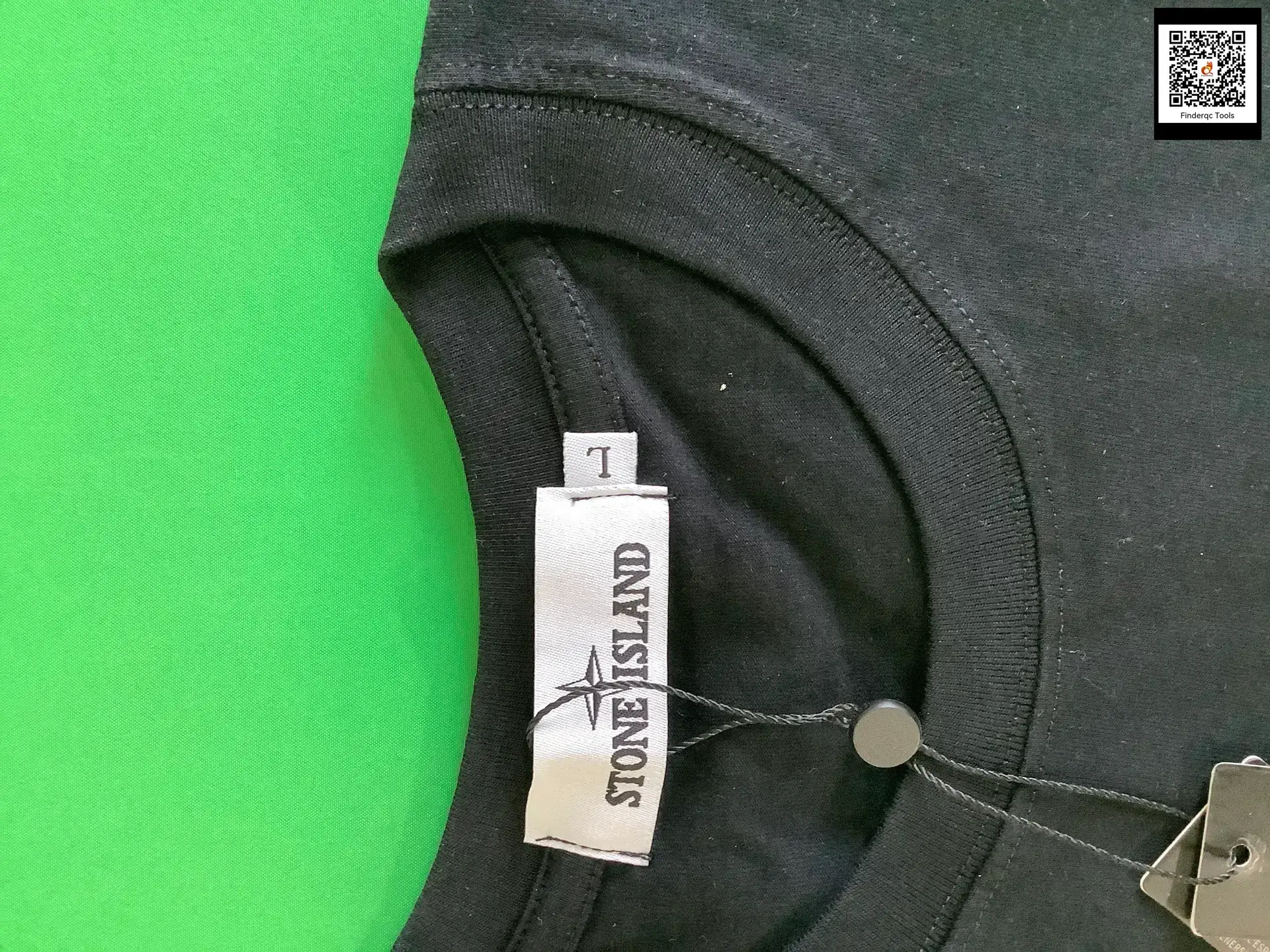 Stone Island Black Short-Sleeve T-Shirt
