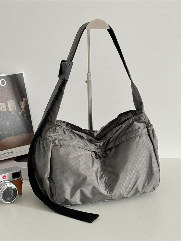 Fashion high density waterproof Oxford cloth bag 2024 new texture yoga bag men's and women's casual shoulder bag