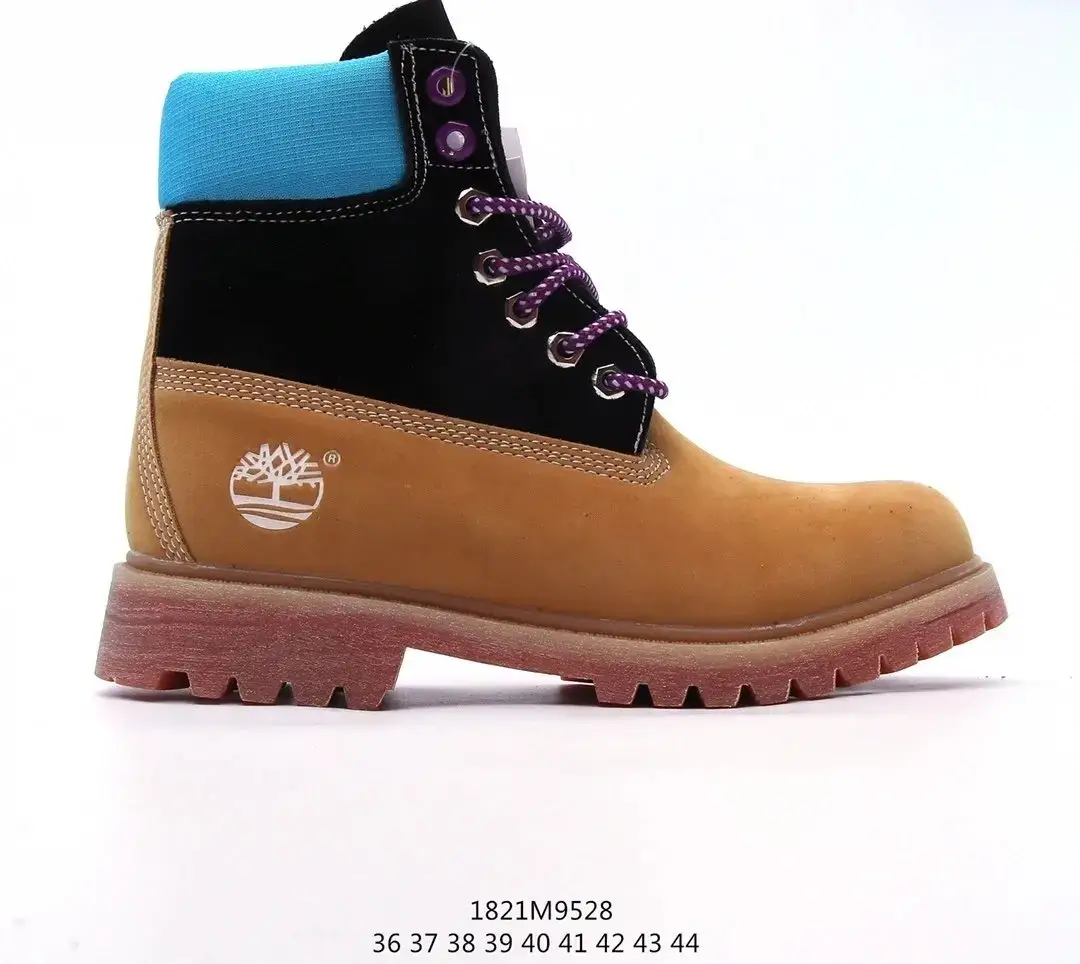 Timberland 6 Inch Premium Boot Black Blue