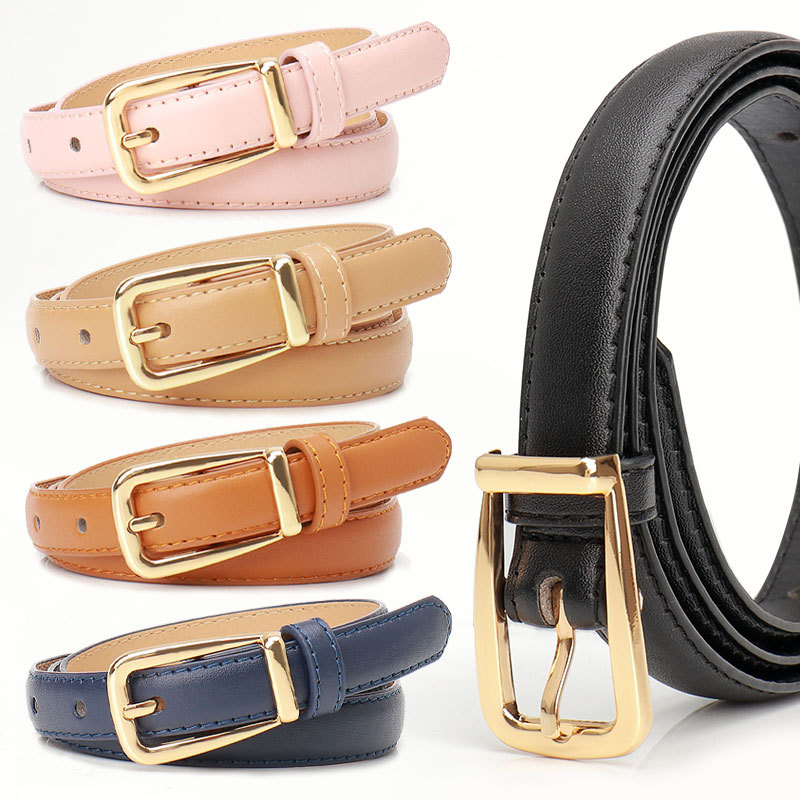 Cross-border New Leopard Pin Buckle Belt Women's European and American Fashion All-match Jeans Decorative Belt Retro Women's Belt