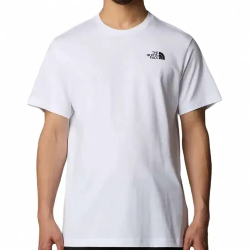 North the North Face Spring and Summer New arrival Men Black Small Logo Round Neck Short Sleeve T-Shirt 300217