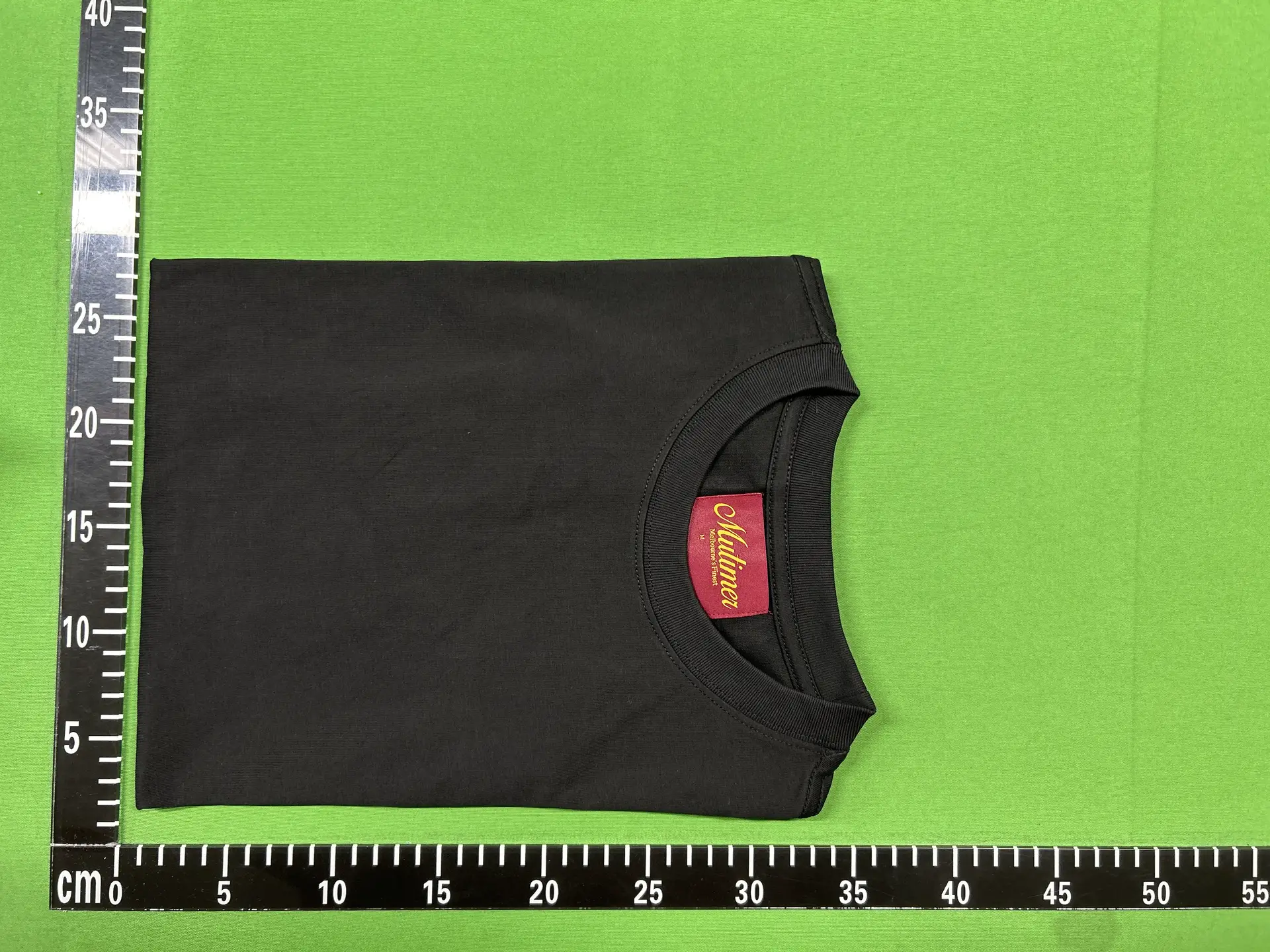 Mulliner Melbourne's Finest black short sleeved shirt