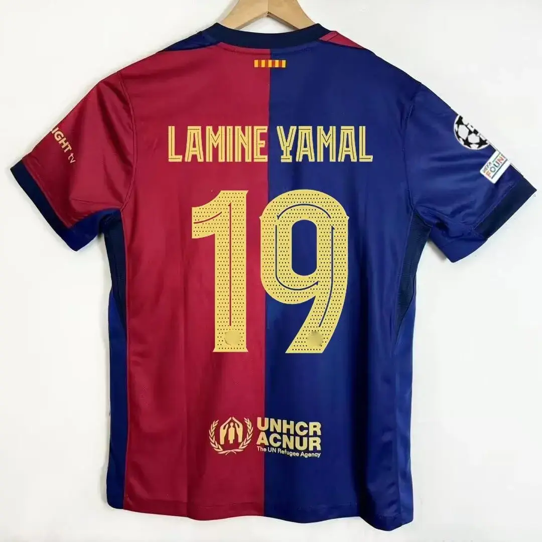 Lamine Yamal 19 Barcelona Home Jersey