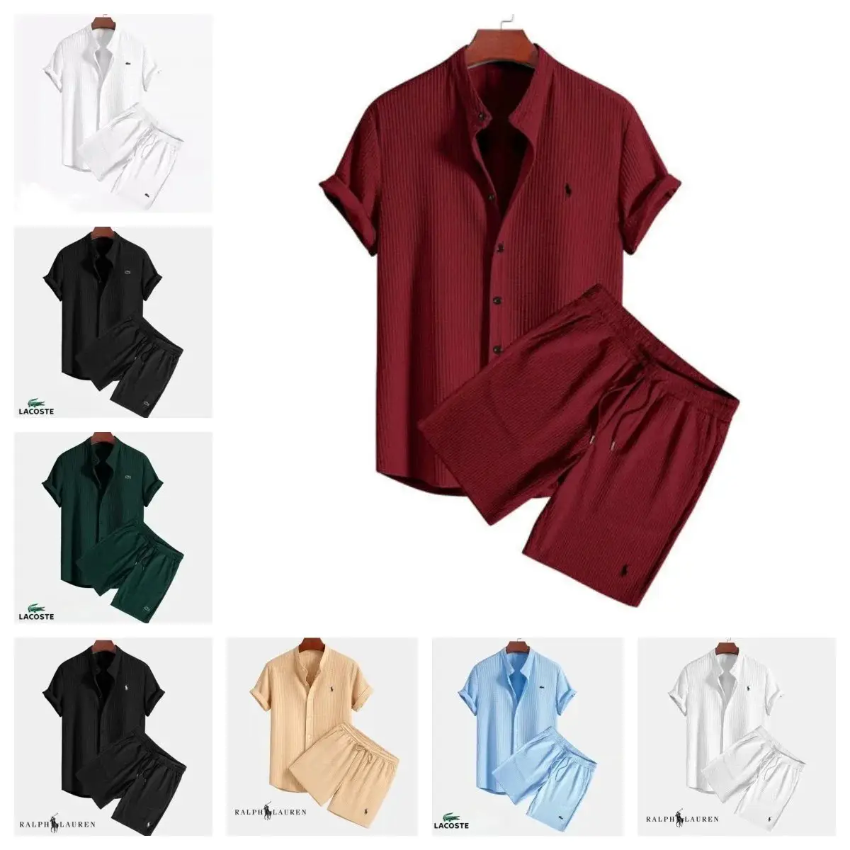 Summer trendy casual short suit 22