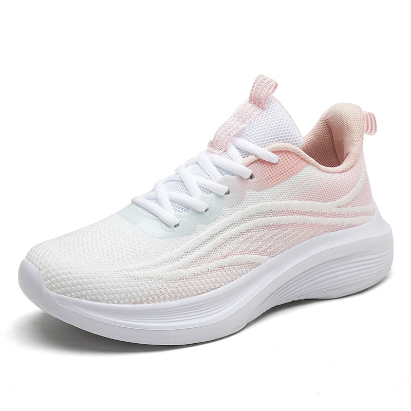 Branded Girls' Sports Shoes, Women's Special Running Shoes for Junior High School Students, Female Students' Shoes, High School Entrance Examination Sports Skipping Rope Running Shoes