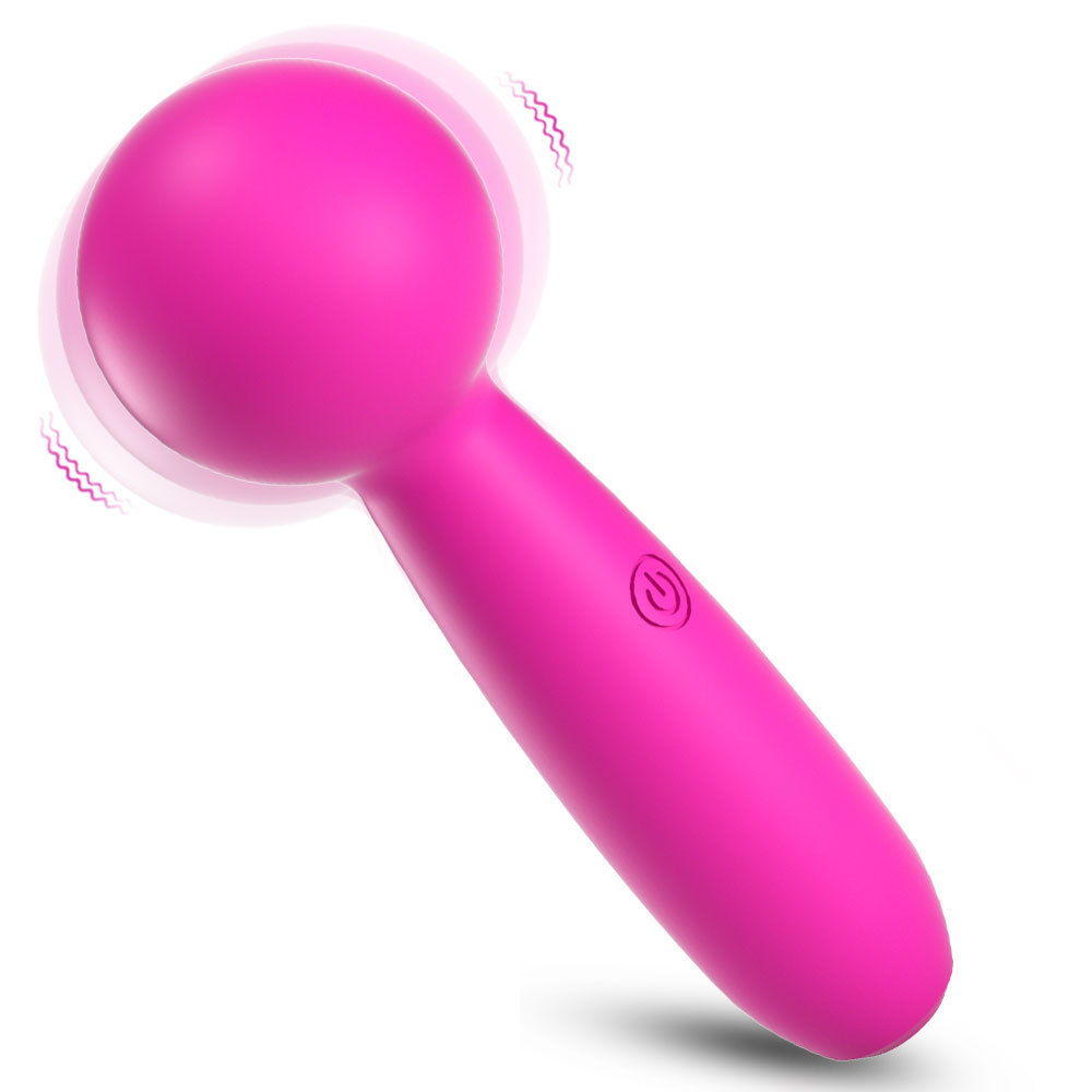 Small Light Bulb Av Stick 10-Frequency Vibrating Female Masturbation Device Couple Flirting Masturbation Stick Adult Sex Toys Wholesale