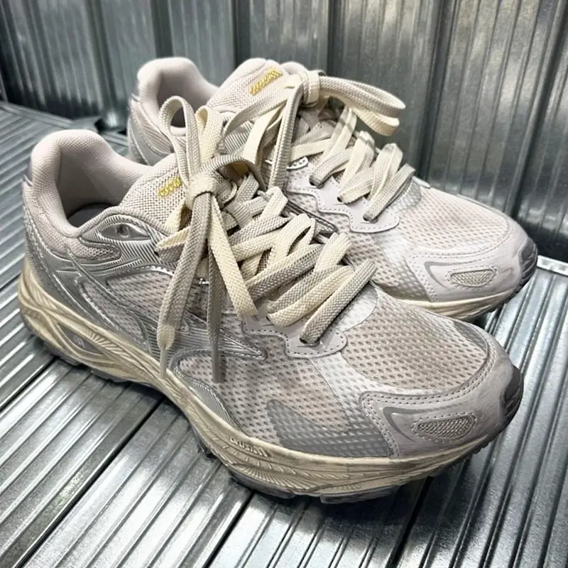 Mizuno Mizuno Official Website Men's and Women's Retro Dad Shoes Summer Breathable Sports Shoes Shock Absorption Running Shoes Racers