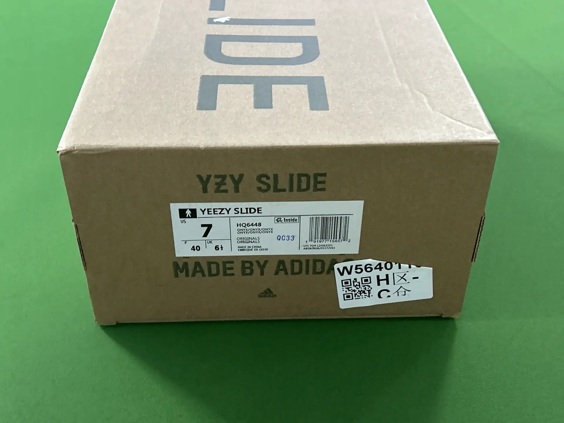 Adidas Yeezy Slide Onyx HQ6448