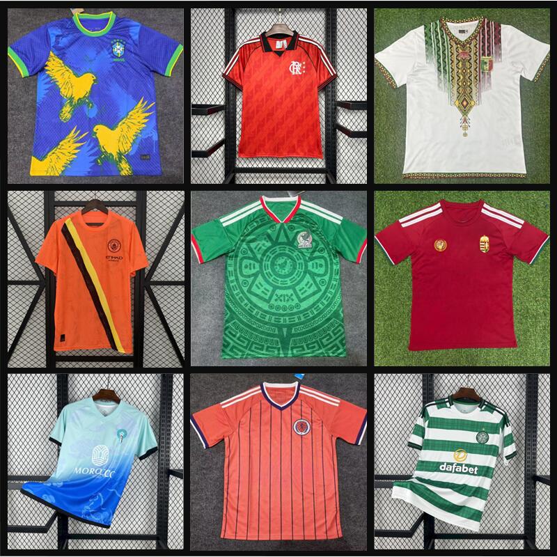2526 Morocco Tunisia National Team Club Barcelona Miami Real Madrid Manchester City Commemorative Edition Pre-Match Jersey Foto QC da 1688 su Qualit.ly