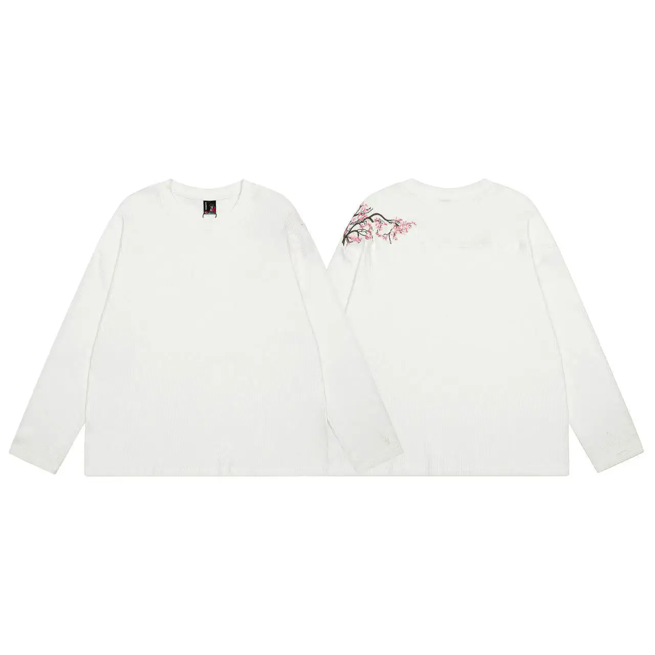 Derschutze Blossom Long Sleeve T-Shirt White