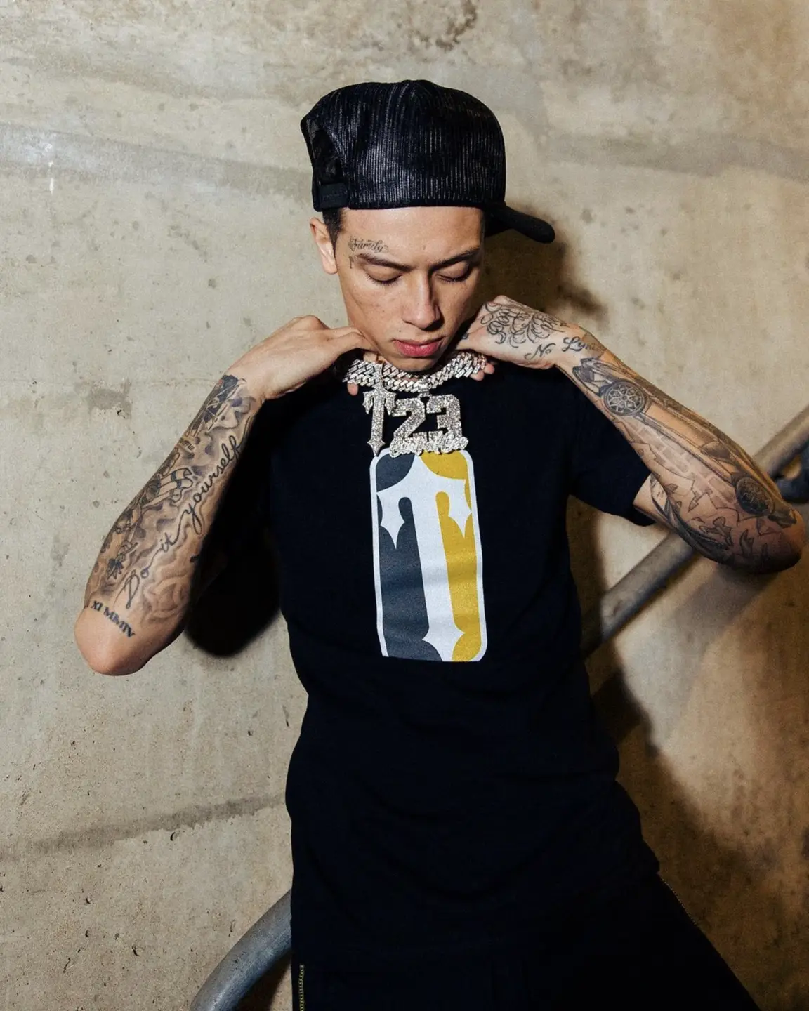 Trapstar Summer Short-Sleeved T-Shirt, Breathable, Casual, Hip-Hop Star Style, Ukdripdrill Casual Street Style