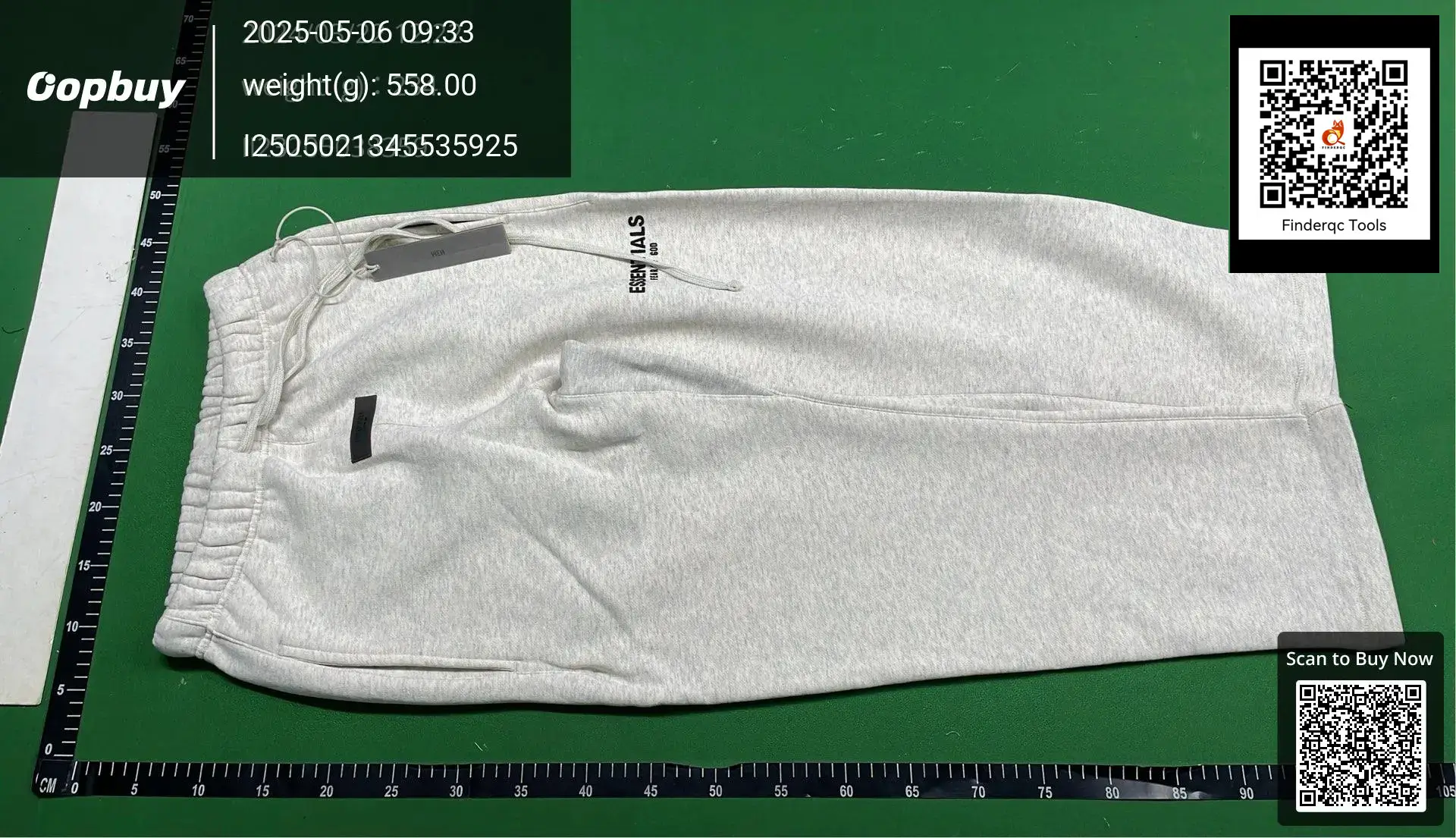 Fear of God Essentials Sweatpants Light Heather Oatmeal