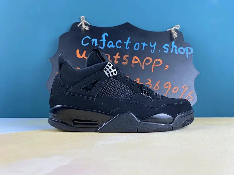 H50 Jordan 4 Retro Black Cat-CU1110-010
