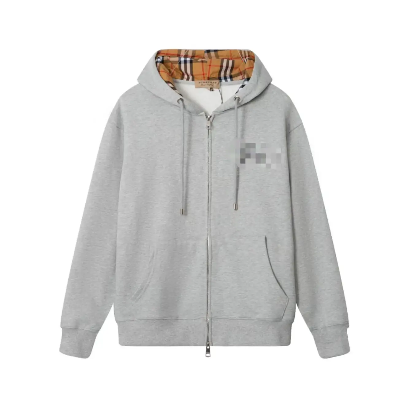 Foreign trade sweater High quality British style hooded women's sweater fall and winter women's jacket full cardigan zipper