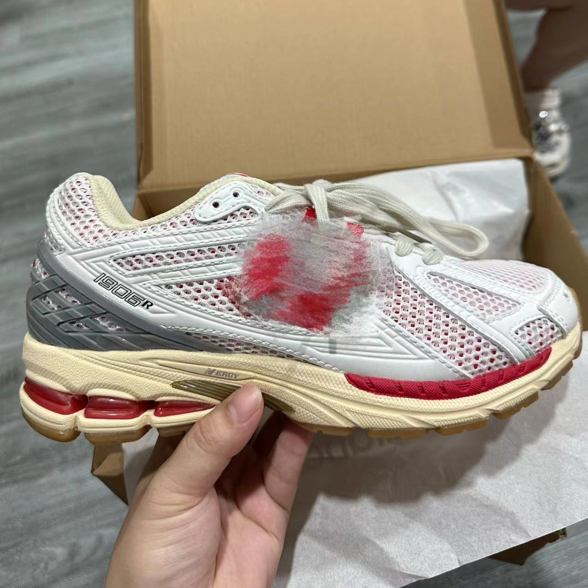 Putian Pure Original Nb1906 New Balance Men's and Women's Casual Dad Shoes Mesh Breathable Running Shoes Height Increasing Sports Shoes