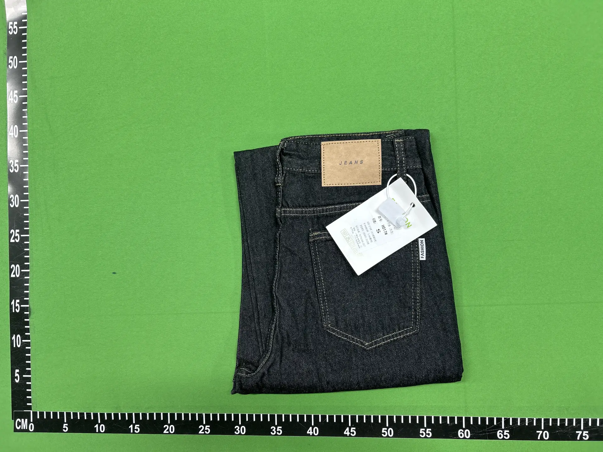 2025 black 14.5oz red ear narrow red edge original cow straight tube wide leg loose A Denim pants men