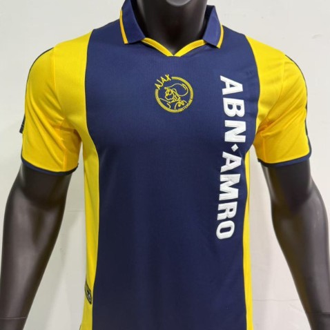 00-01 Retro Fan Version Eredivisie Ajax Football Jersey Football Uniform