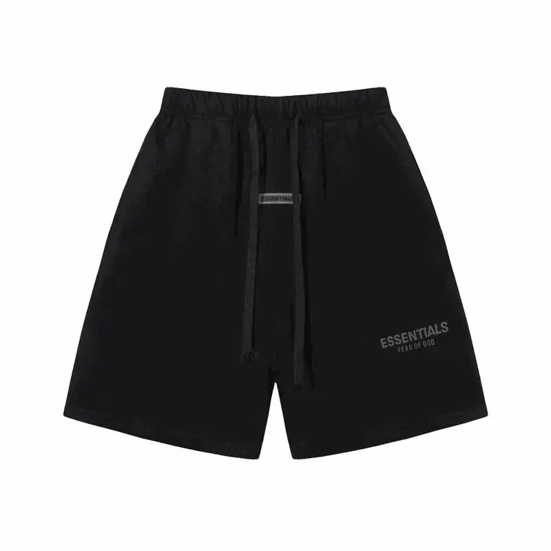 Fear of God Essentials Black Shorts