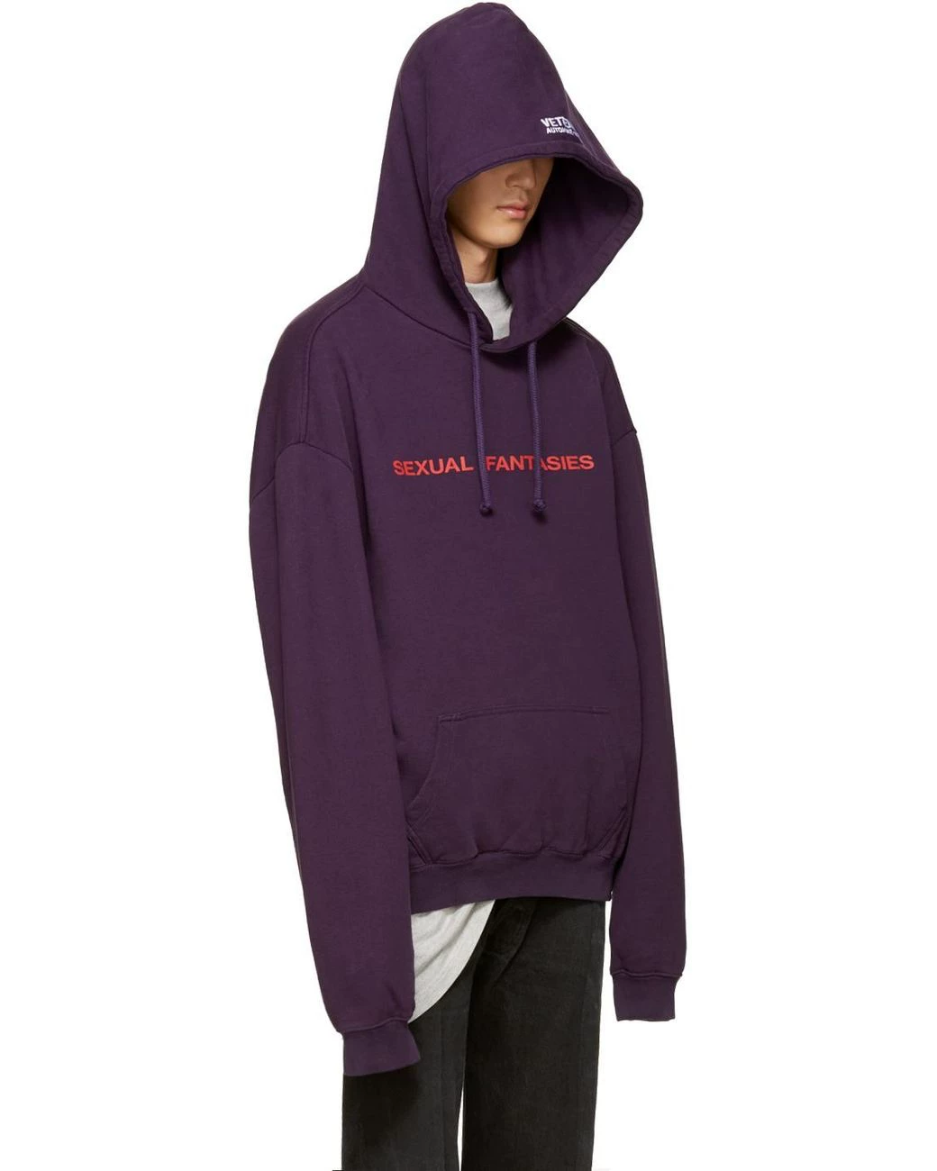 In stock K Jia Made Non-VTM "Sexual Fantasies" purple hoodie