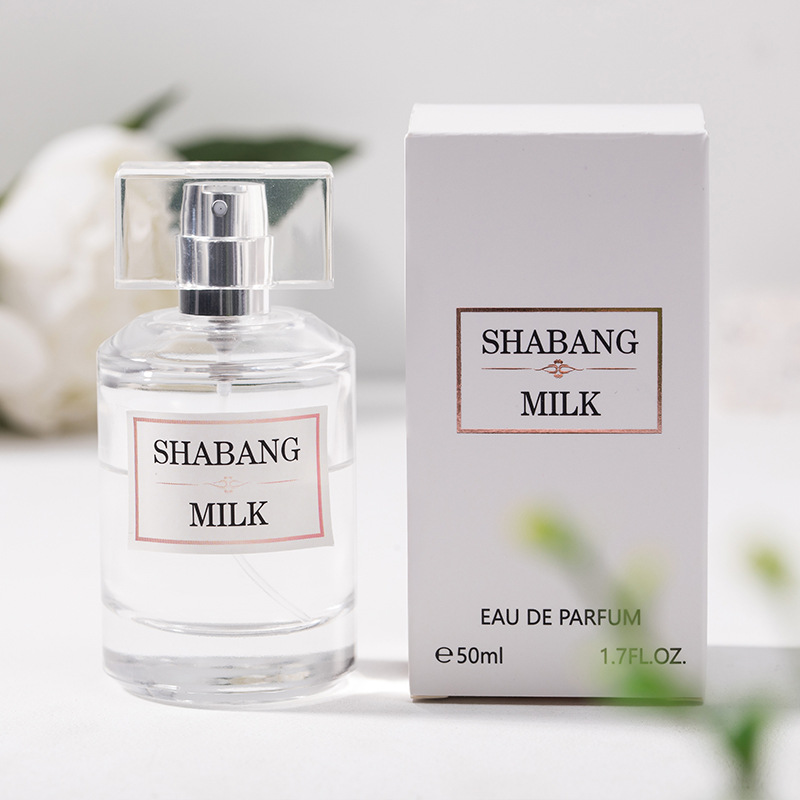 Online celebrity live broadcast original heart lovers men and women Shabang milk long-lasting light perfume fresh natural milk flavor 50ML