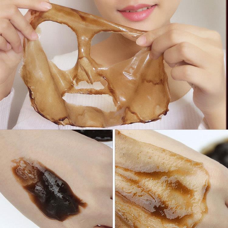 The Third Generation Peel-Off Herbal Facial Mask to Remove Blackheads and Acne, Peel-Off Mask, Moisturizing and Whitening Essence to Remove Freckles