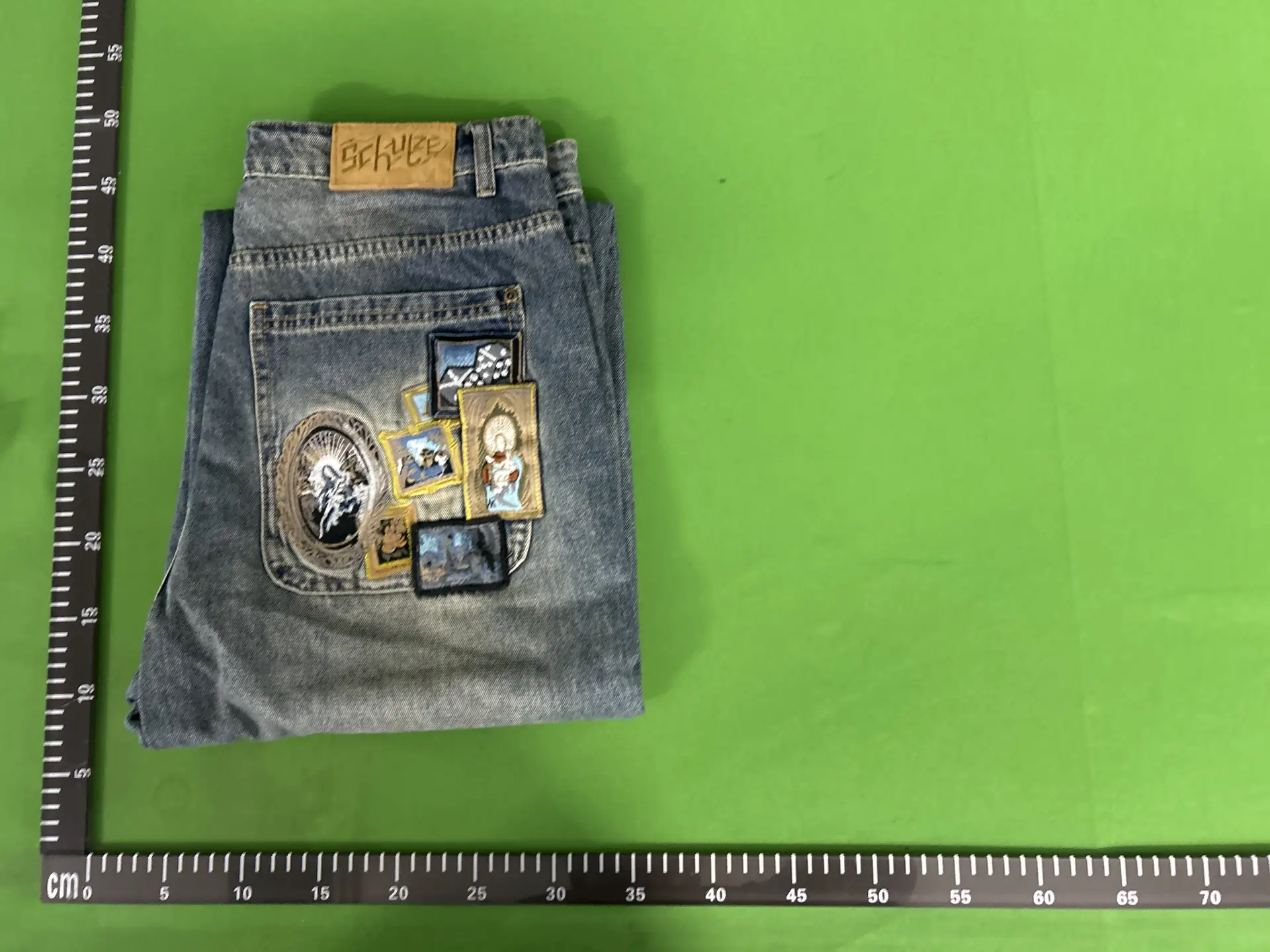Schuze Jeans with Patches