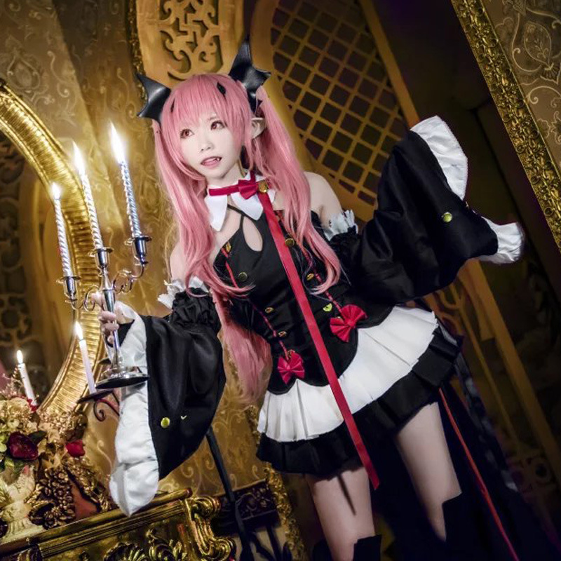 AliExpress blazing angel witch vampire krutzepsi cosplay suit a generation of hair