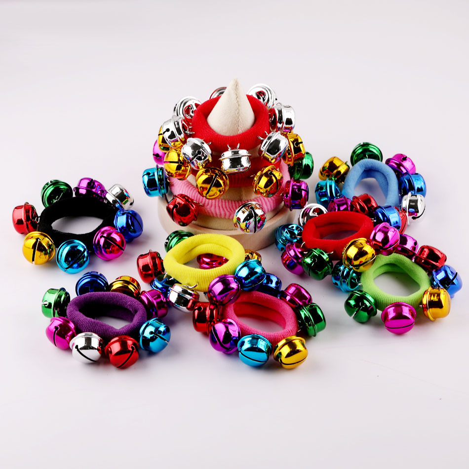 June 1 dance performance bell bracelet anklet elastic elastic rope metal bracelet bracelet bell